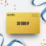 Подарочный сертификат ANDIS на сумму 30 000 Подарочный сертификат ANDIS на сумму 30 000